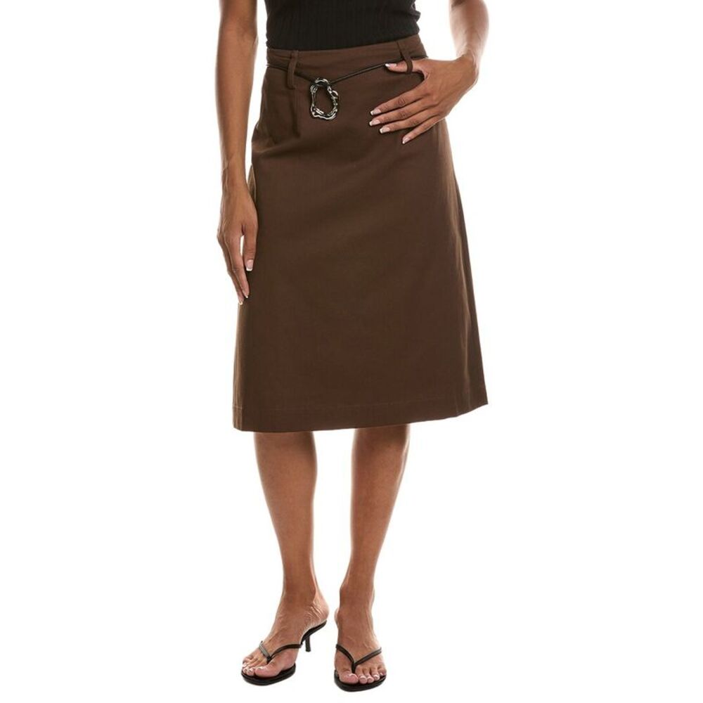 Seraphina Womens Pencil Skirt, Brown